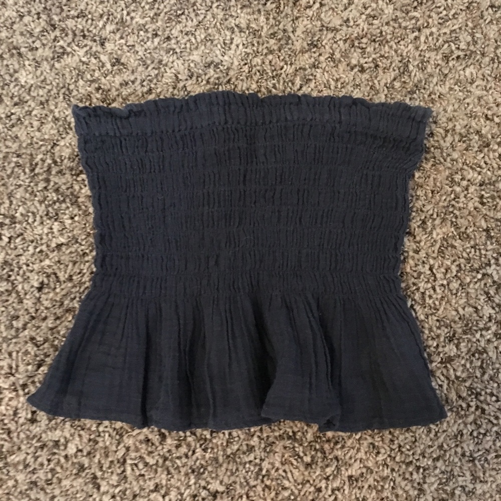Cropped tube top